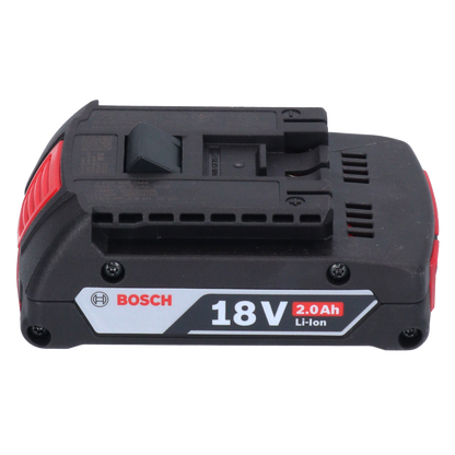 Bosch GOP 18V-34 Professional Akku Multi Cutter 18 V Starlock Plus + 1x Akku 2,0 Ah + 17 tlg. Zubehör + L-Boxx - ohne Ladegerät