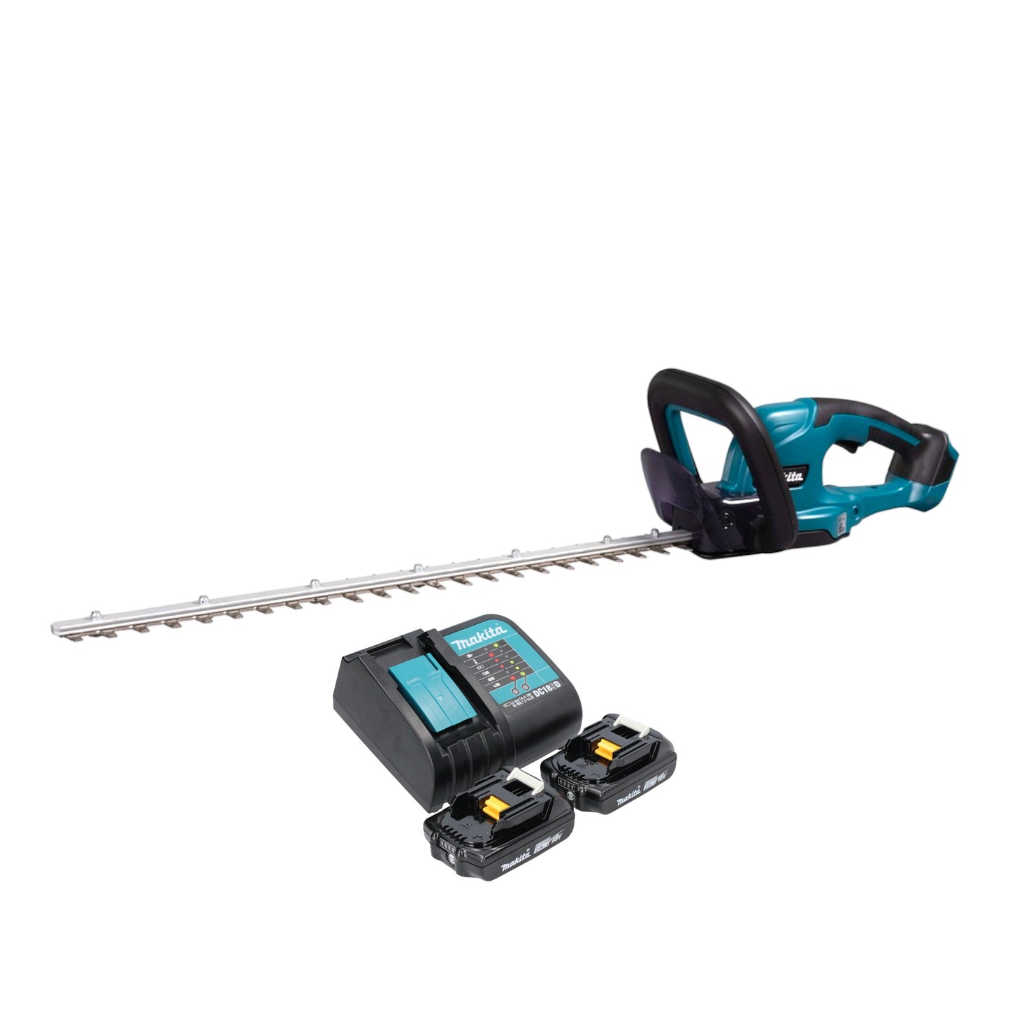 Taille-haie à batterie Makita DUH 607 SA2 18 V 60 cm + 2x batteries 2,0 Ah + chargeur