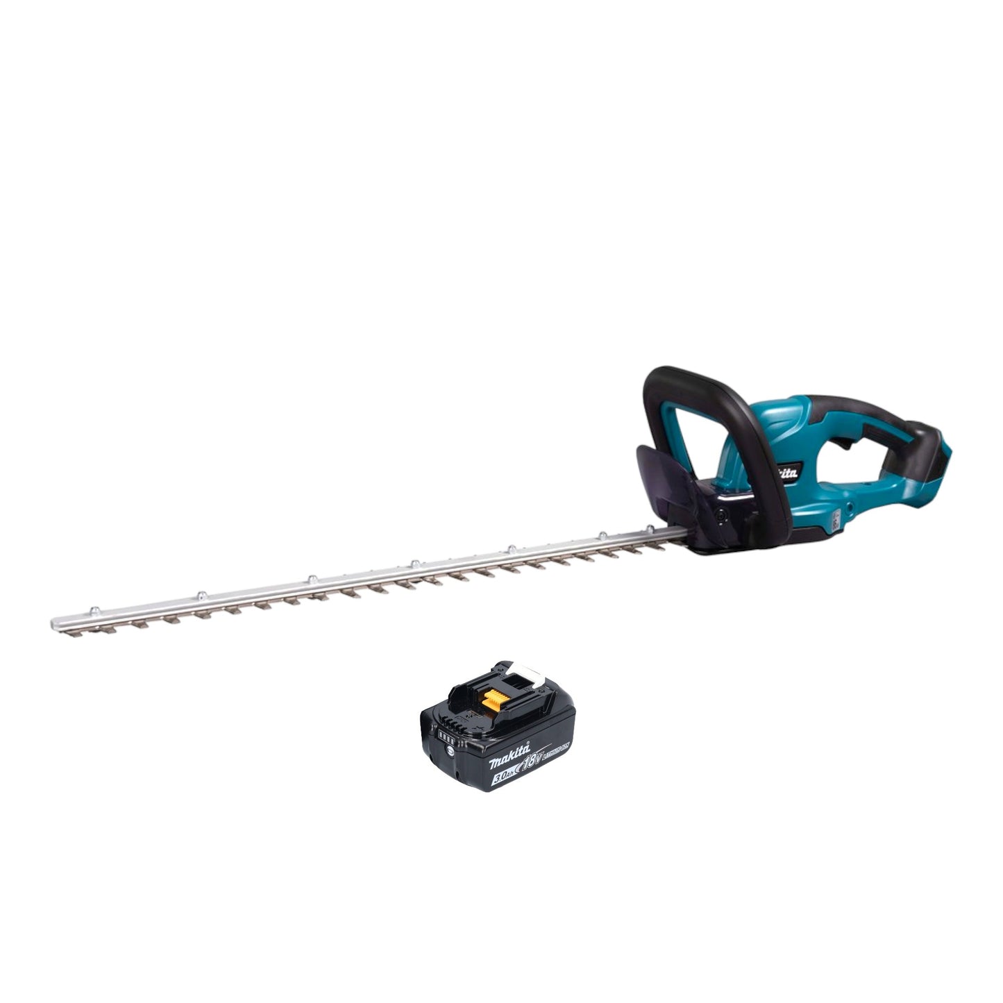 Makita DUH 607 F Akku Heckenschere 18 V 60 cm + 1x Akku 3,0 Ah - ohne Ladegerät