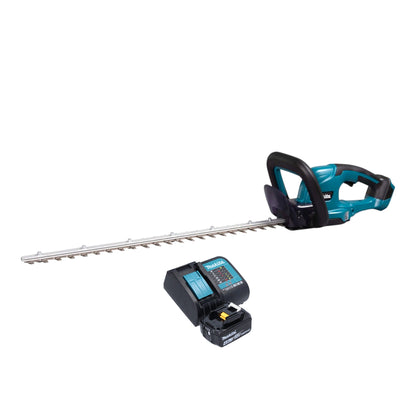 Taille-haie à batterie Makita DUH 607 SM 18 V 60 cm + 1x batterie 4,0 Ah + chargeur