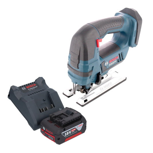 Bosch GST 18V-Li B Professional Akku Stichsäge 18 V + 1x Akku 4,0 Ah + Ladegerät