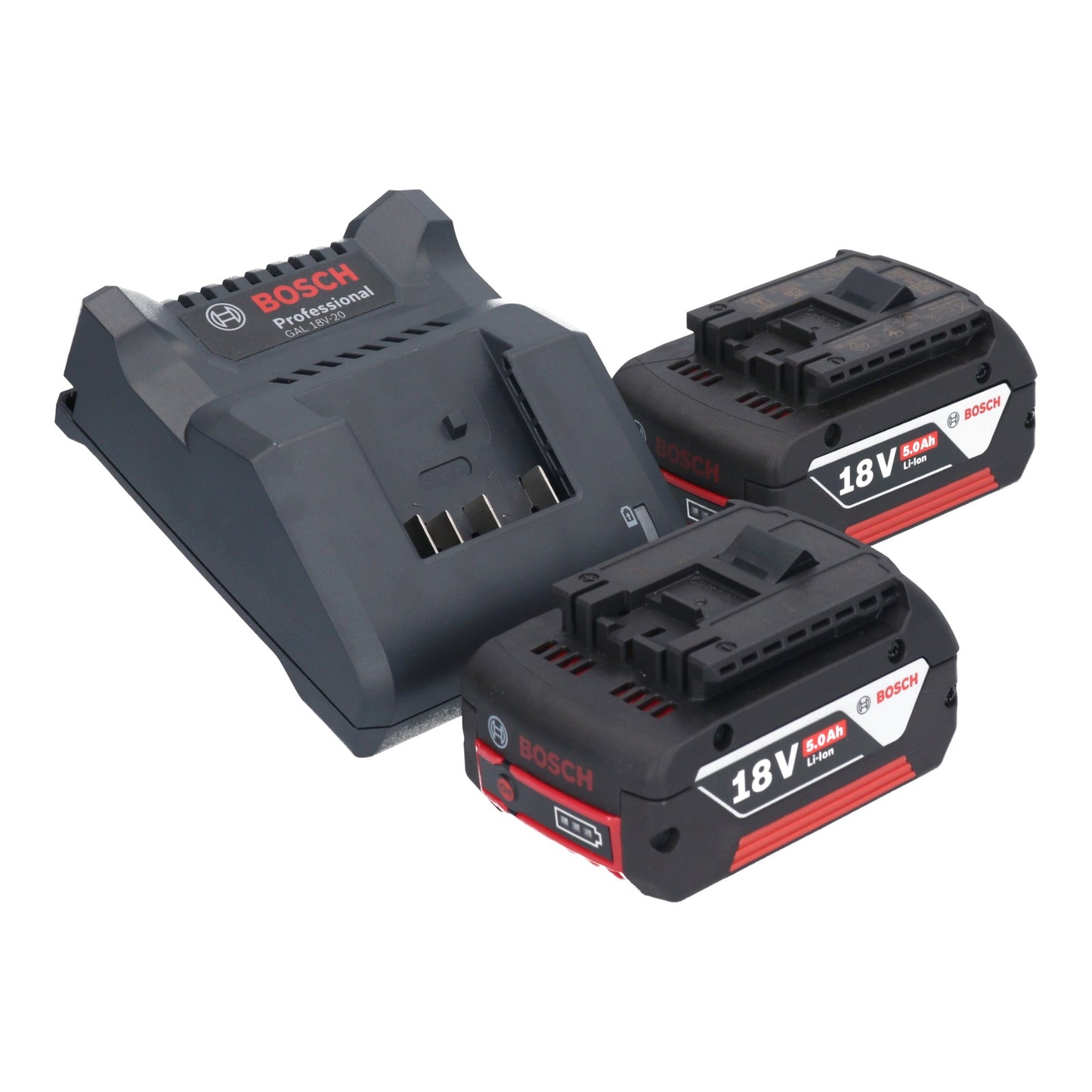 Bosch GST 18V-Li B Professional scie sauteuse sans fil 18 V + 2x batteries 5,0 Ah + chargeur