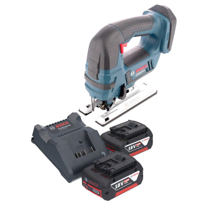 Bosch GST 18V-Li B Professional scie sauteuse sans fil 18 V + 2x batteries 5,0 Ah + chargeur