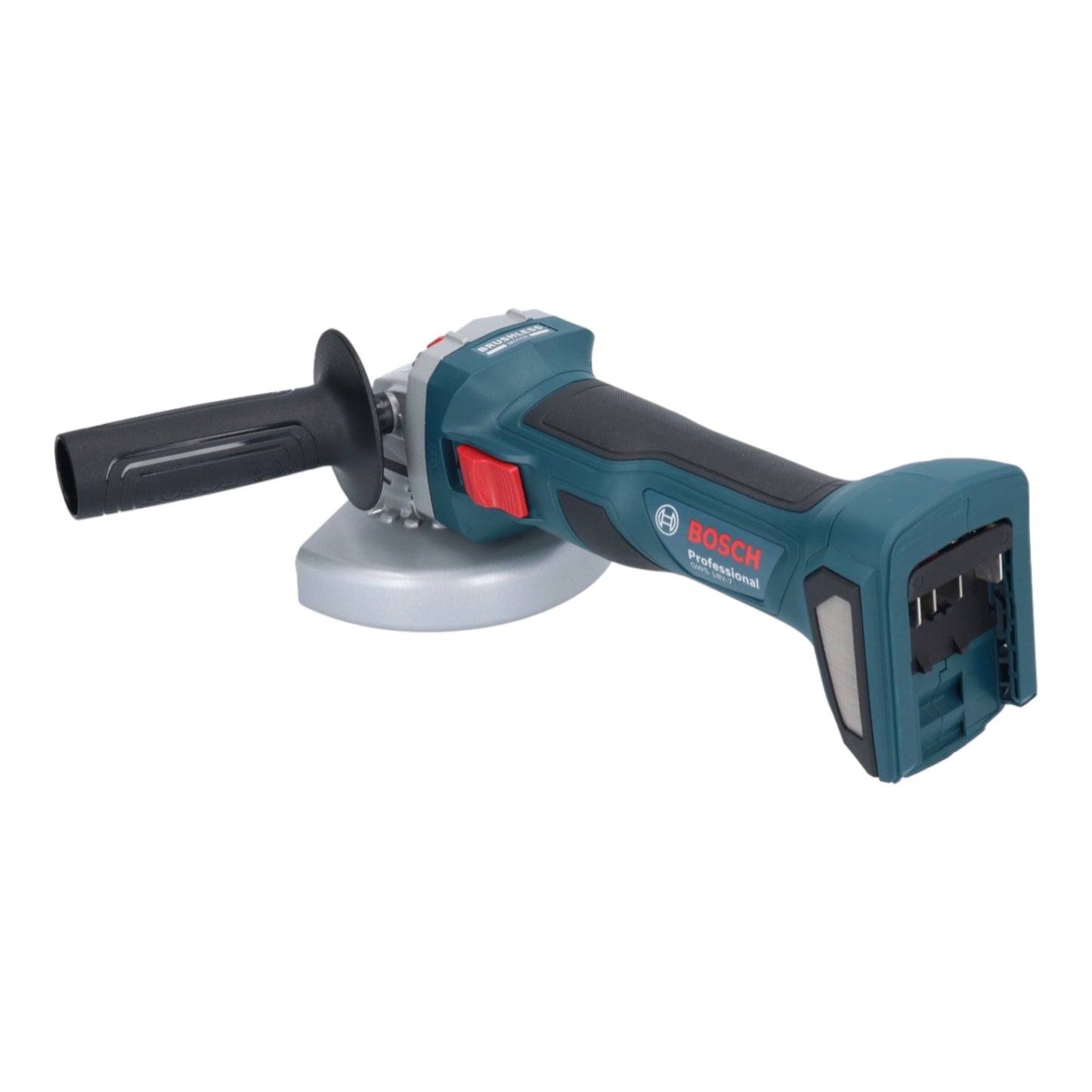 Bosch GWS 18V-7 Professional Akku Winkelschleifer 18 V 125 mm Brushless + 1x Akku 2,0 Ah + Ladegerät