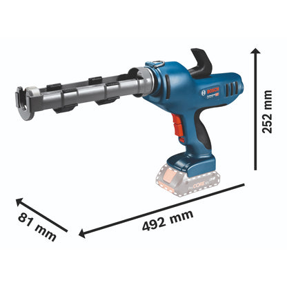 Bosch GCG 18V-310 Professional Akku Kartuschenpresse 18 V 310 ml 3,5 kN + 1x Akku 2,0 Ah - ohne Ladegerät