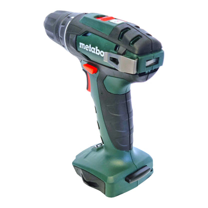 Perceuse-visseuse sans fil Metabo BS 18 18 V 48 Nm + coffret d'embouts + sac - sans batterie, sans chargeur