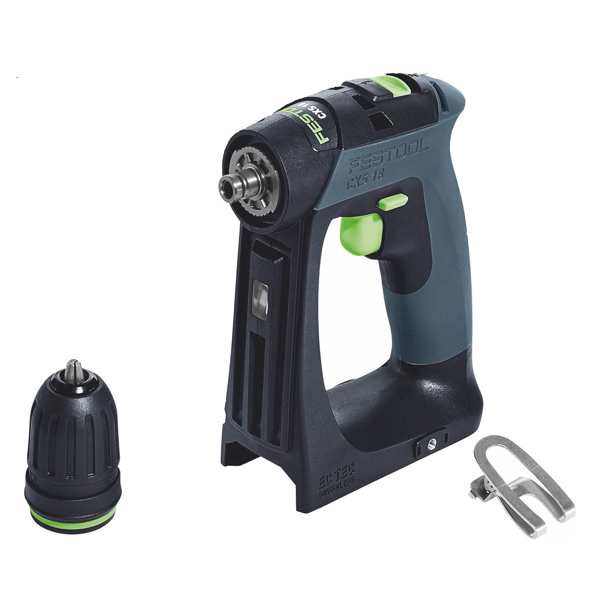 Festool CXS 18-Basic Akku Bohrschrauber 18 V 40 Nm Brushless ( 576882 ) + Systainer (inkl. Systainer ToolBox SYS3 TB M 137)