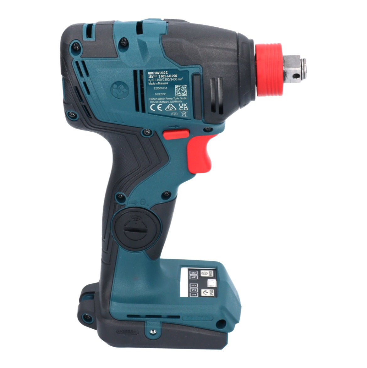 Bosch GDX 18V-210 C Clé à chocs rotative sans fil professionnelle 18 V 210 Nm Brushless + L-Boxx - sans batterie, sans chargeur