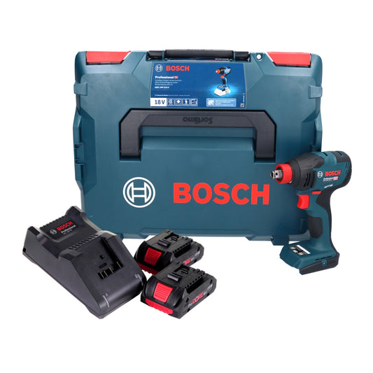 Bosch GDX 18V-210 C Professional Clé à chocs rotative sans fil 18 V 210 Nm sans balais + 2x batterie ProCORE 4,0 Ah + chargeur + L-Boxx