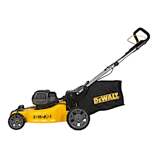 DeWalt DCMW 564 M2 Akku Rasenmäher 36 V ( 2x 18 V ) 48 cm Brushless + 2x Akku 4,0 Ah + Ladegerät