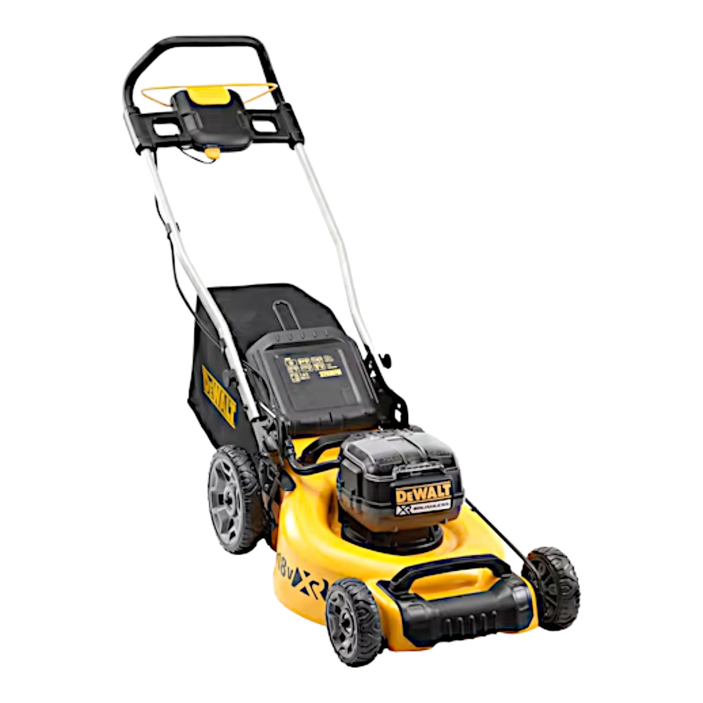 DeWalt DCMW 564 M2 Akku Rasenmäher 36 V ( 2x 18 V ) 48 cm Brushless + 2x Akku 4,0 Ah + Ladegerät