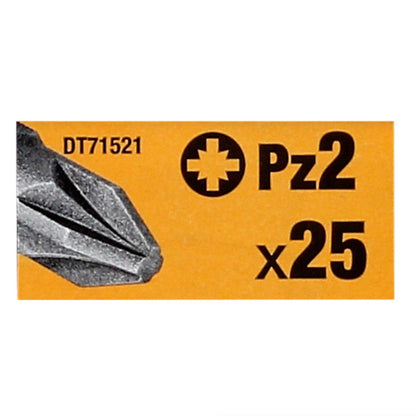 DeWalt DT 71521 Bit-Set PZ2 25 mm 25 tlg. ( N427052 )