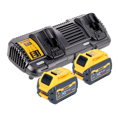 DeWalt DCMW 564 T2 Akku Rasenmäher 36 V ( 2x 18 V ) 48 cm Brushless + 2x FlexVolt Akku 6,0 Ah + Ladegerät