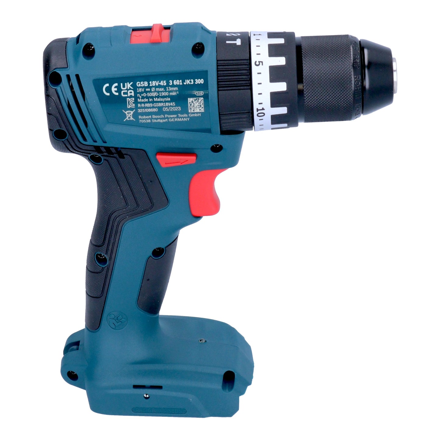 Bosch GSB 18V-45 Professional Akku Schlagbohrschrauber 18 V 45 Nm Brushless + 1x Akku 2,0 Ah - ohne Ladegerät