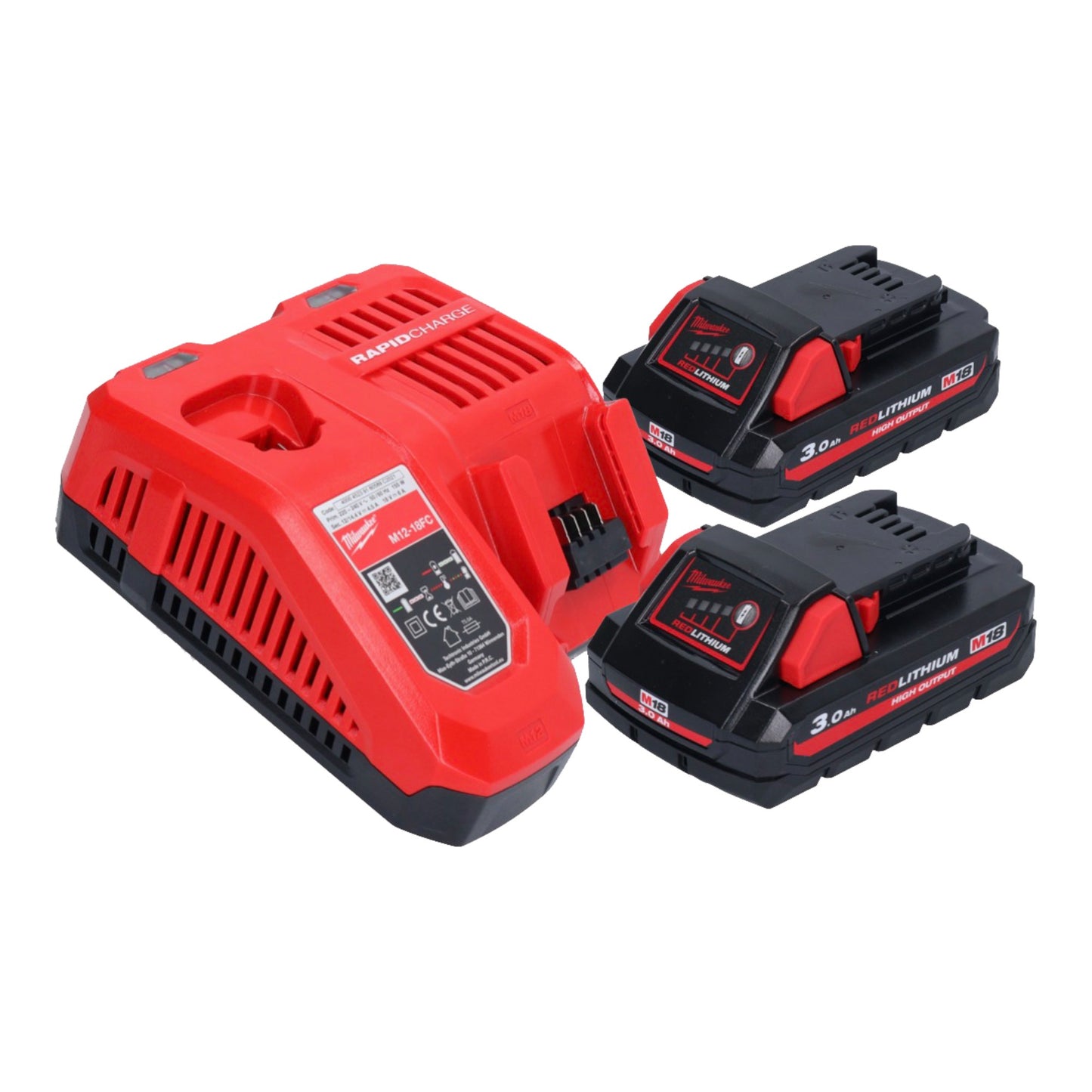 Scie plongeante à batterie Milwaukee M18 FPS55-302 18 V 165 mm sans balais + 2x batteries 3,0 Ah + chargeur