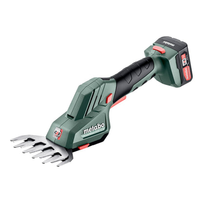 Metabo PowerMaxx SGS 12 Q Akku Gras und Strauchschere 12 V ( 601608500 ) + 1x Akku 2,0 Ah + Ladegerät + Tasche