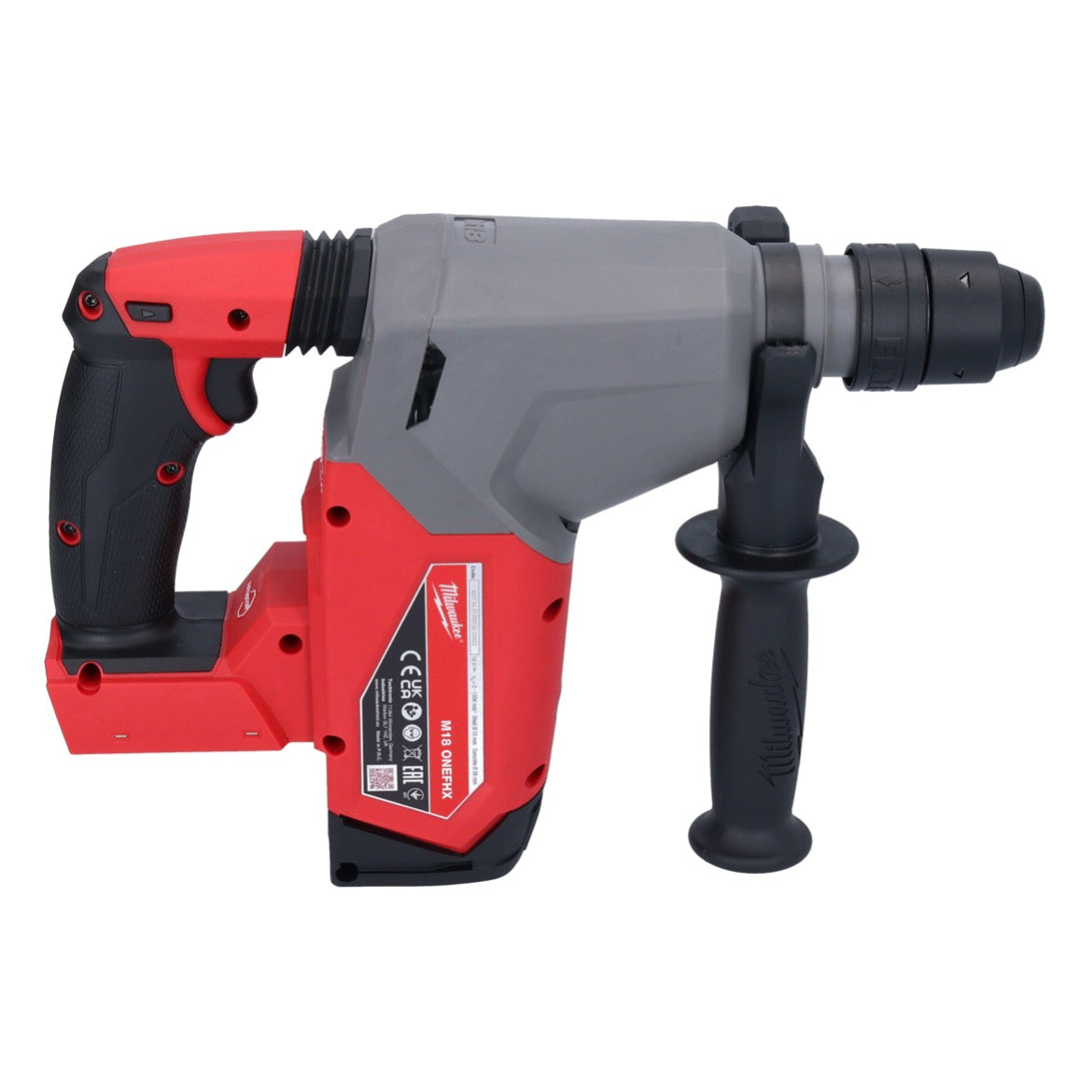 Marteau combiné à batterie Milwaukee M18 ONEFHX-0X 18 V 2,5 J SDS-Plus brushless + boîtier HD (4933478503) + éclairage à batterie Milwaukee M18 TLED LED