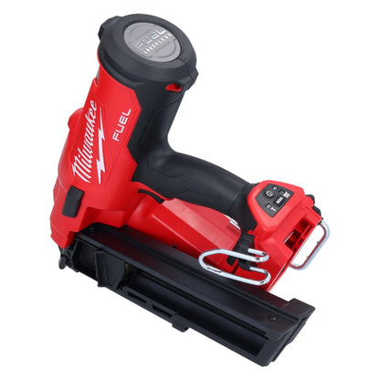 Cloueur sur batterie Milwaukee M18 FFN-0 18 V 50 - 90 mm brushless solo + éclairage sur batterie Milwaukee M18 TLED LED