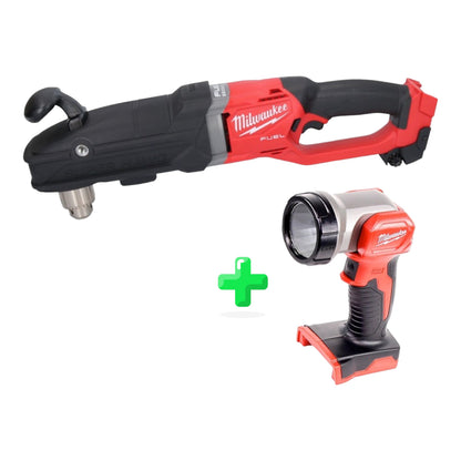 Milwaukee M18 FRAD2-0 Akku Winkelbohrmaschine 18 V 122 Nm Brushless ( 4933471207 ) Solo + Milwaukee M18 TLED Akku Leuchte LED