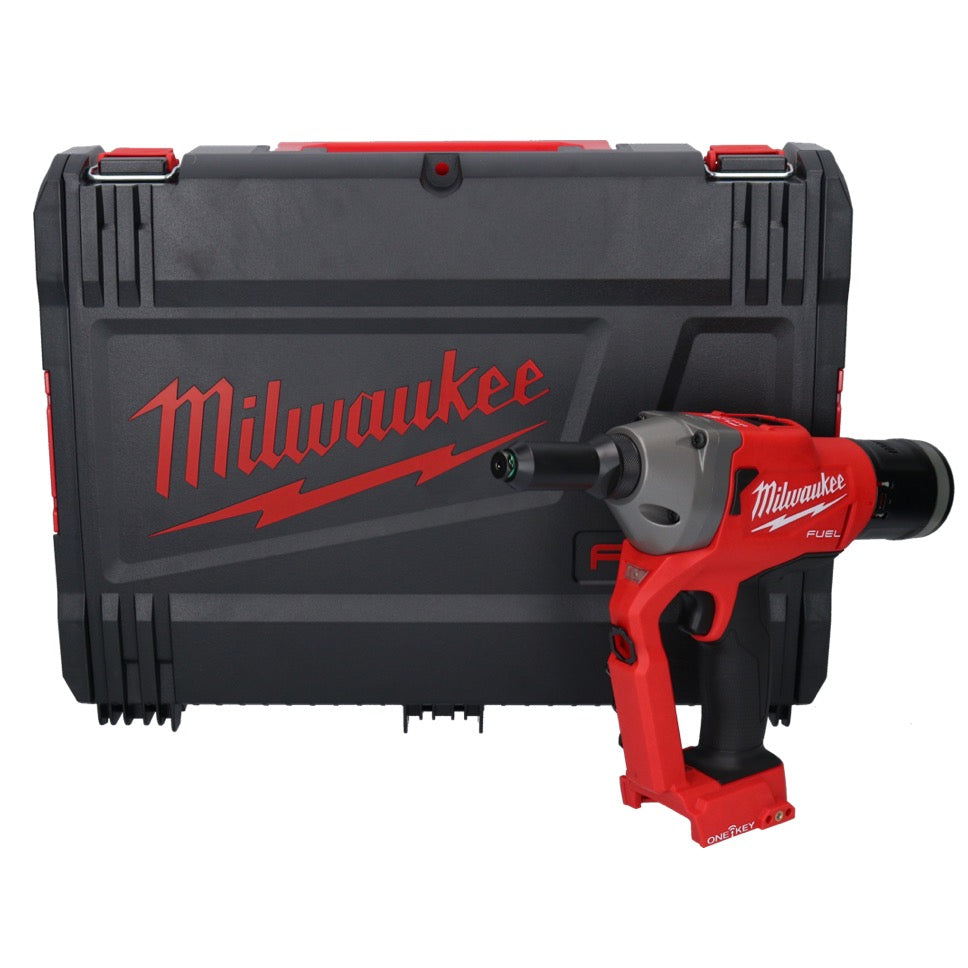 Milwaukee M18 ONEFPRT-0X Akku Blindnietgerät 18 V 20 kN Brushless ( 4933478601 ) + HD Box + Milwaukee M18 TLED Akku Leuchte LED