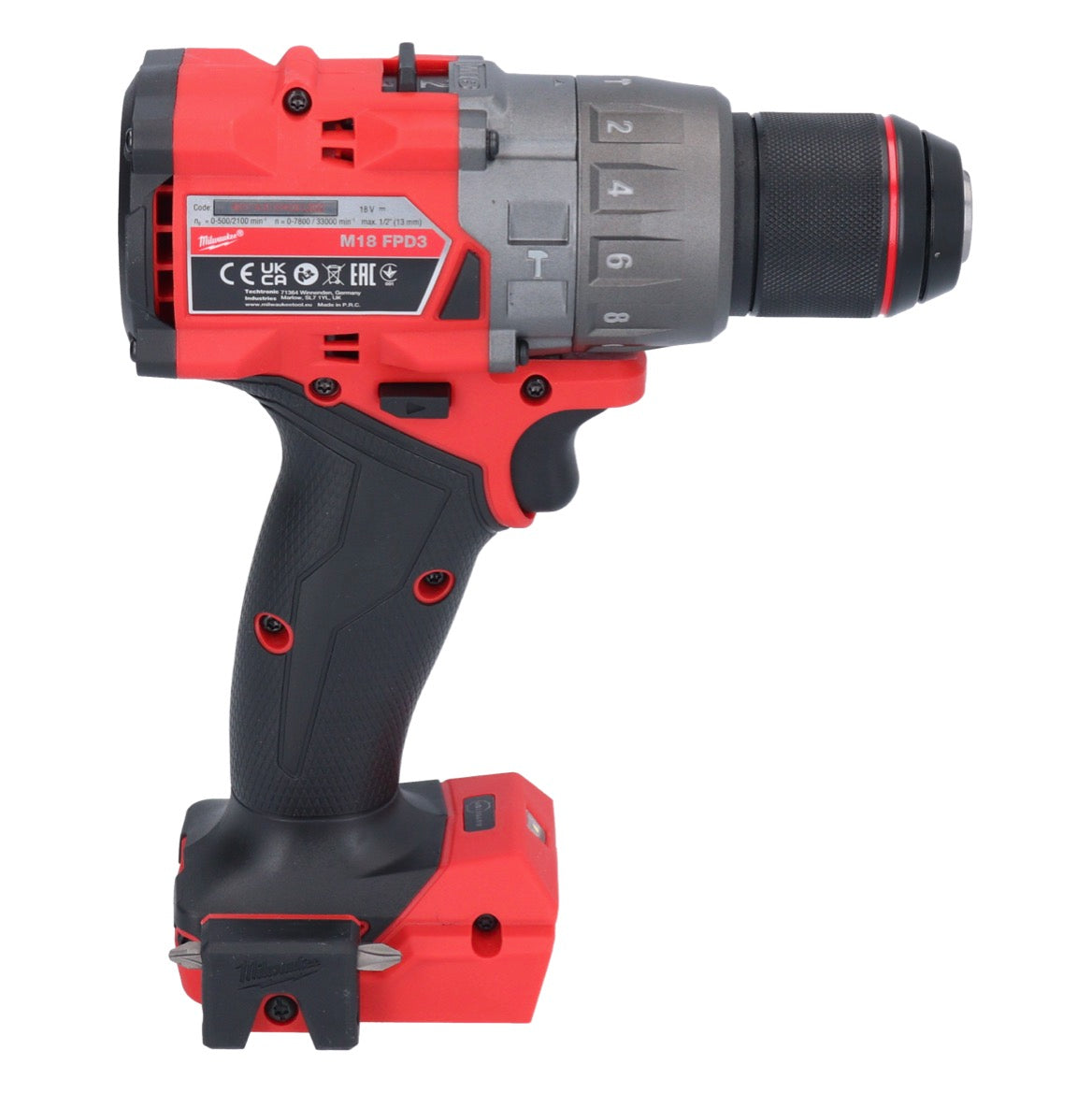 Milwaukee M18 FPD3-0X Akku Schlagbohrschrauber 18 V 158 Nm Brushless ( 4933479859 ) + HD Box + Milwaukee M18 TLED Akku Leuchte LED