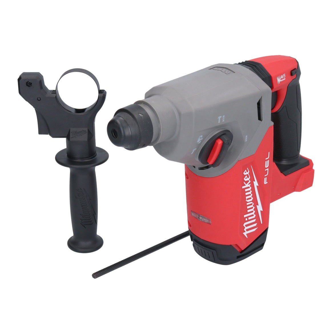 Perceuse à percussion sur batterie Milwaukee M18 FH-0 18 V 2,5 J SDS plus brushless (4933478499) Solo + éclairage sur batterie Milwaukee M18 TLED LED