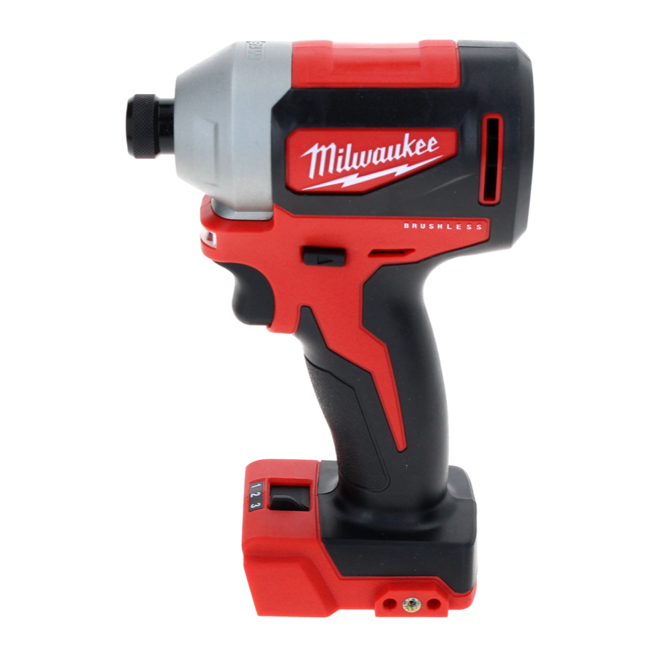 Clé à chocs sans fil Milwaukee M18 BLID2-0 18 V 180 Nm 1/4" brushless solo + Milwaukee M18 TLED éclairage batterie LED