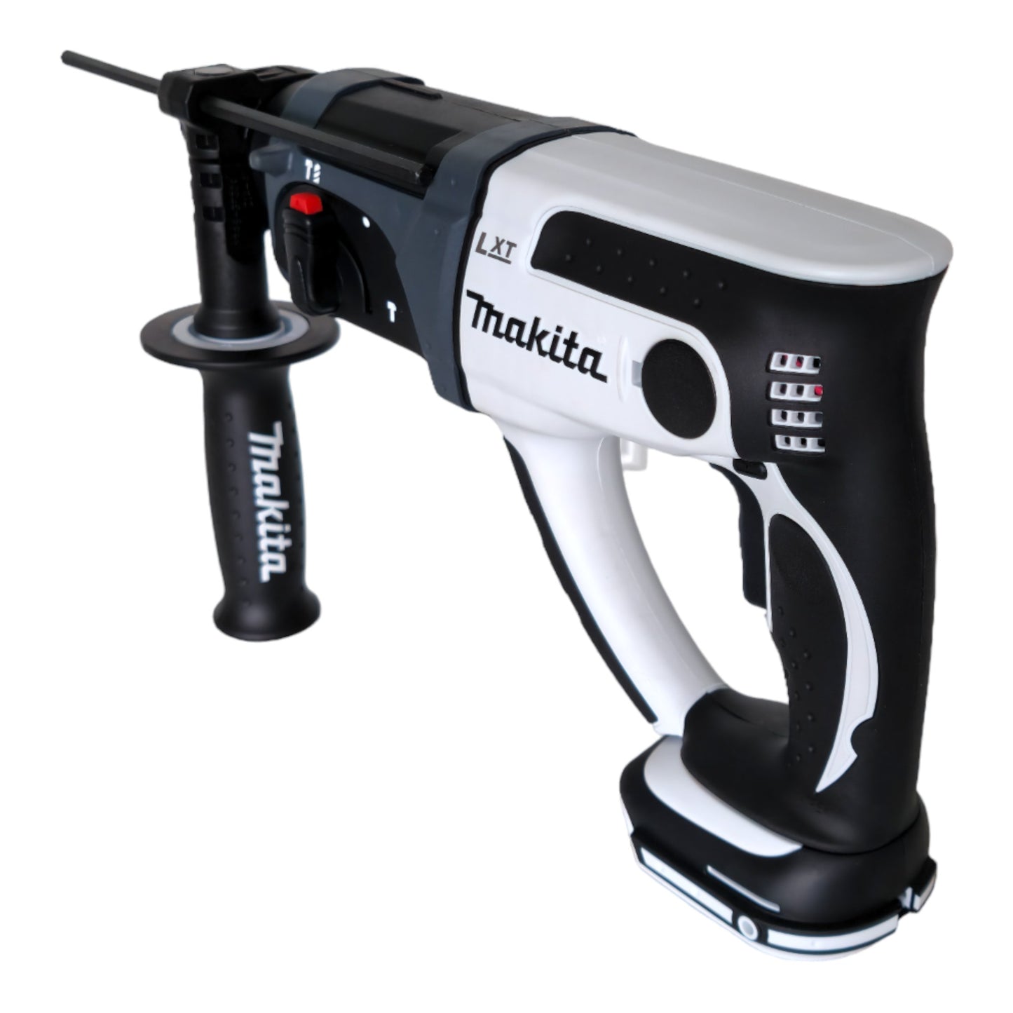 Makita DHR 202 SMW marteau perforateur sans fil 18 V 20 mm 2,0 J blanc + 2x batteries 4,0 Ah + chargeur + mallette