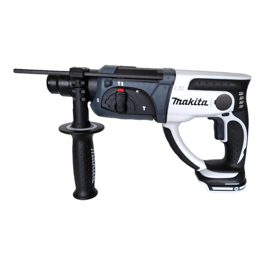 Makita DHR 202 SGW marteau perforateur sans fil 18 V 20 mm 2,0 J blanc + 2x batteries 6,0 Ah + chargeur + mallette