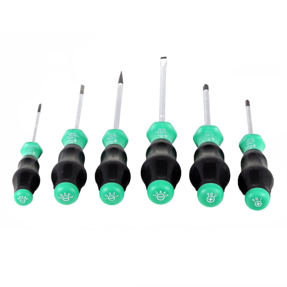 Wera Schraubendrehersatz Set Kraftform Comfort 6 tlg. 1334/6 ( 05031551001 ) - Toolbrothers