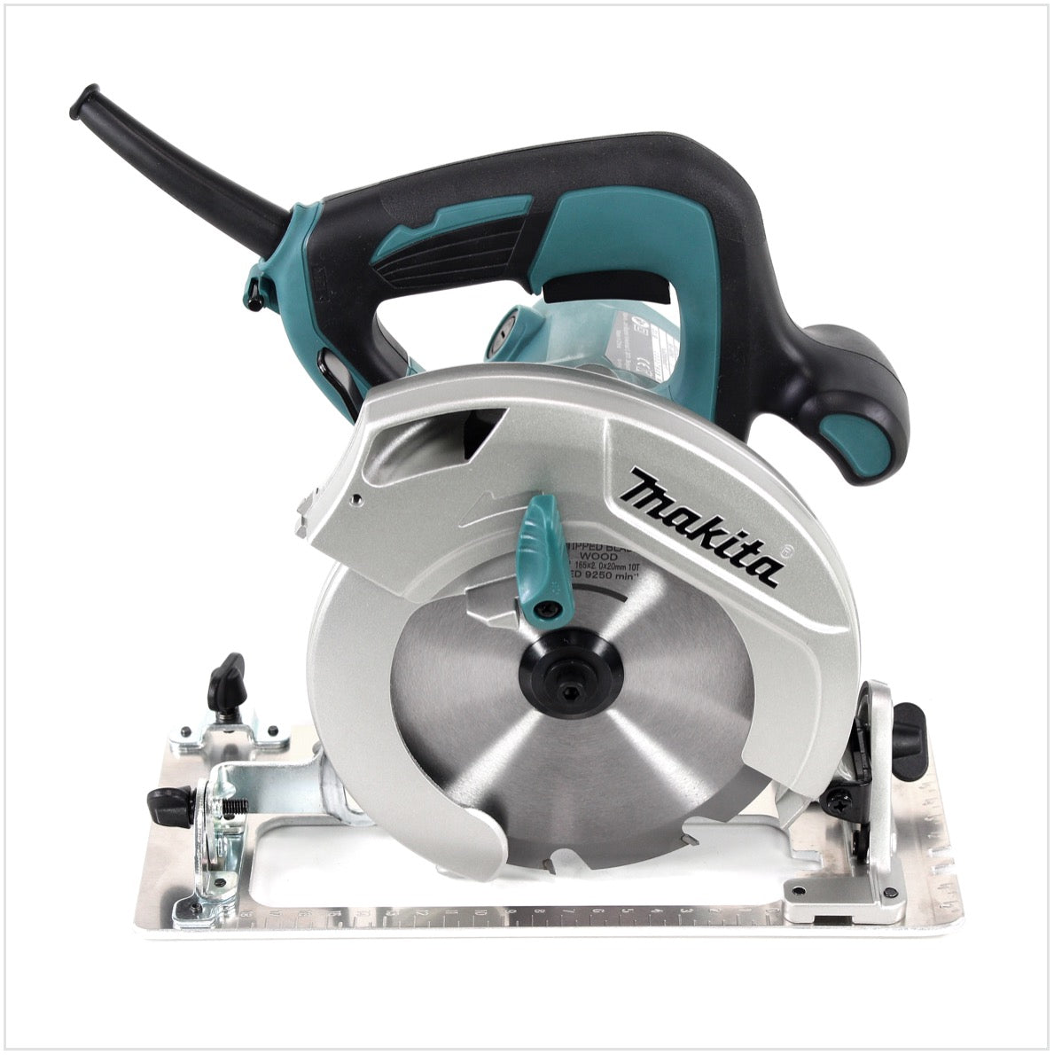 Makita HS 6601 Elektro Handkreissäge 1050 W / 165 mm + Makita Führungsschienenadapter E - Toolbrothers