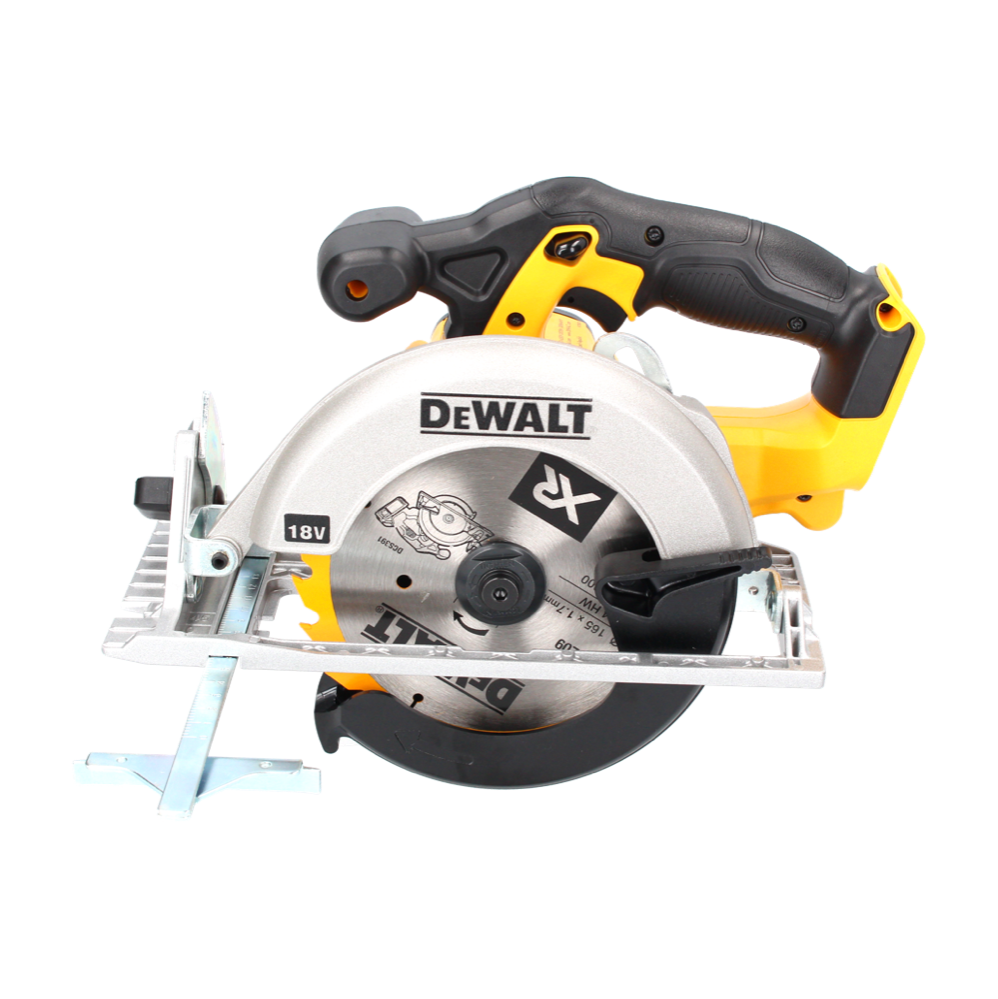 DeWalt DCS 391 N Akku Handkreissäge 18 V 165 mm + Sägeblatt + DeWalt DCL 040 18V XR Li-Ion Akku Lampe