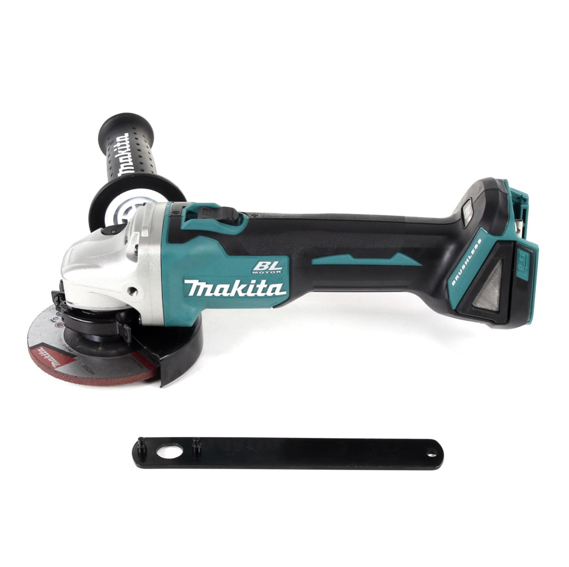 Makita DGA 454 RG1J Akku Winkelschleifer 18 V 115mm + 1x Akku 6,0Ah + Ladegerät + Makpac - Toolbrothers