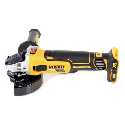 Meuleuse d'angle sur batterie DeWalt DCG 405 N 18V 125mm brushless solo + lampe sur batterie DeWalt DCL 040 18V XR Li-Ion