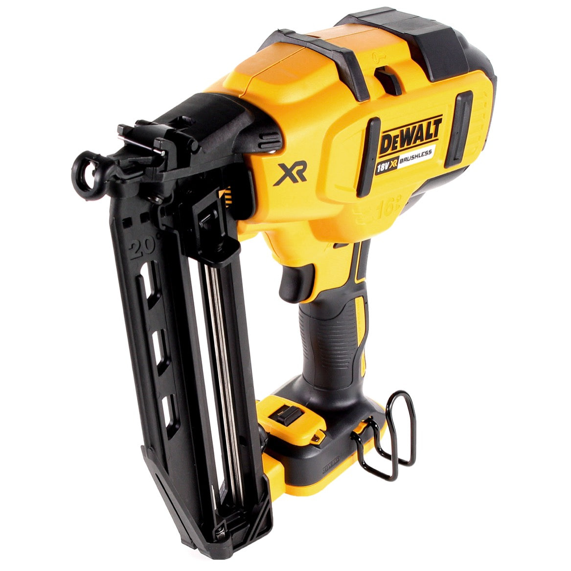 DeWalt DCN 660 N Akku Nagler 18V 32 - 63mm Brushless Solo + DeWalt DCL 040 18V XR Li-Ion Akku Lampe