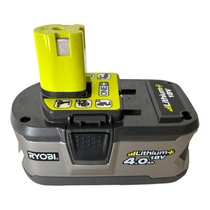 Batterie Ryobi RB18L40 18 V 4,0 Ah / 4000 mAh Li-Ion ONE+ (5133001907) avec indicateur de niveau de charge