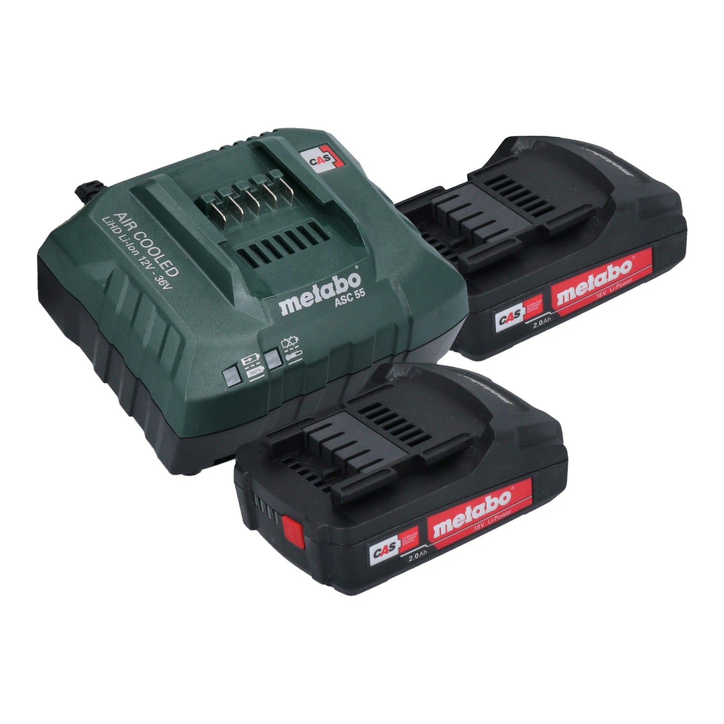 Metabo BS 18 LTX BL I Akku Bohrschrauber 18 V 130 Nm Brushless + 2x Akku 2,0 Ah + Ladegerät