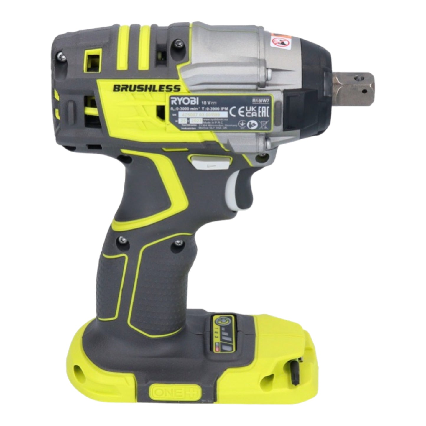 RYOBI R18IW7-215 ONE+ clé à chocs sans fil 18 V 270 Nm 1/2" brushless + 2x batteries 1,5 Ah + chargeur