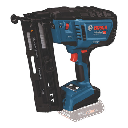 Bosch GNH 18V-64-2 M Cloueur à bois sans fil professionnel 18 V 1,6 x 32 - 64 mm brushless + L-Boxx (0601482001) - sans batterie, sans chargeur