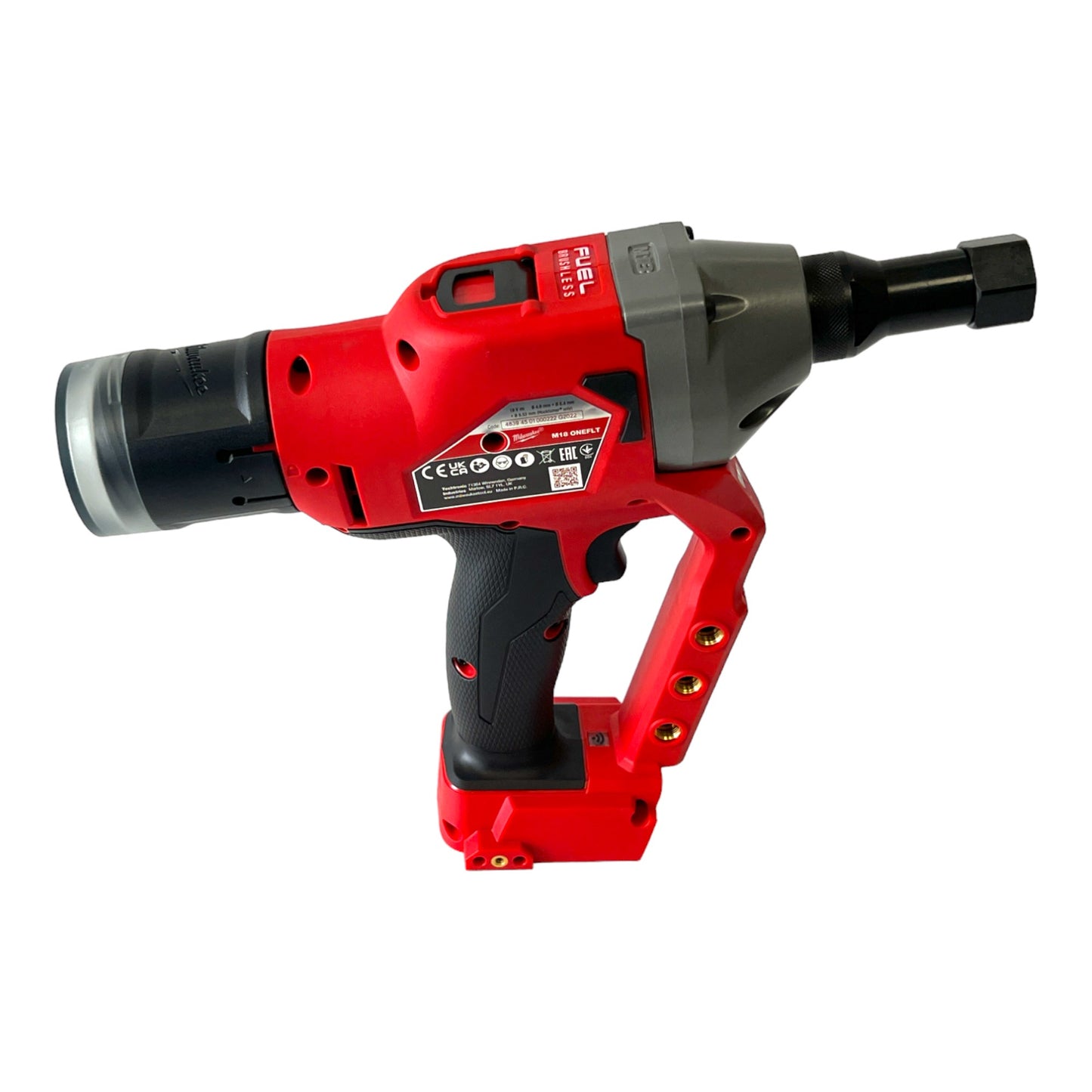 Milwaukee M18 ONEFLT-502X Akku Schließringbolzensetzgerät 18 V 4,8 / 6,4 / 9,53 mm ( 4933478638 ) + 2x Akku 5,0 Ah + Ladegerät + HD Box