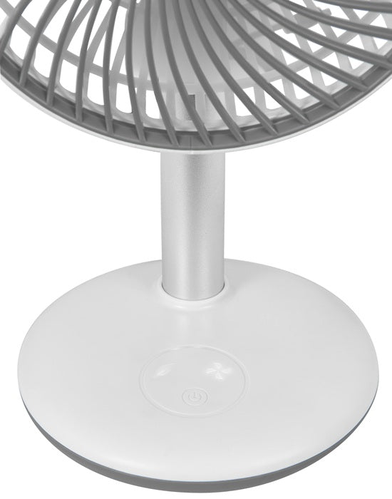 Akku-Tischventilator VENTI 3010 R ( 4000896645 ) Ø 15 cm Höhe 288 mm weiss