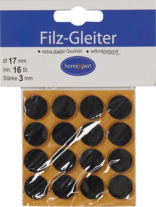 Filzgleiter ( 3000271010 ) 17 mm selbstklebend