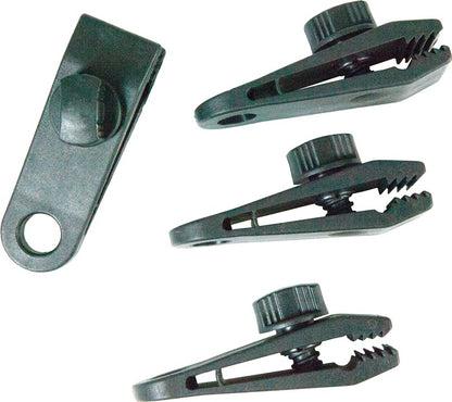 Jeu de clips pour bâche Windhager (4000818605) 8 clips de fixation avec vis