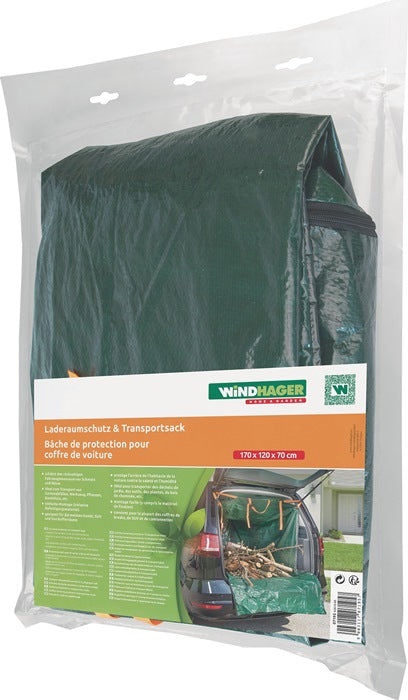 Windhager Laderaumschutz und Transportsack ( 4000818609 ) 170 x 120 x 70 cm