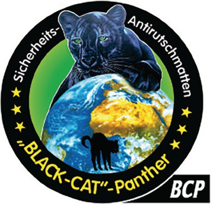 Tapis antidérapant de sécurité WADO BLACK-CAT Panther -BCP- ( 4000349184 ) L4 m W1,2 m D4 mm 1 rouleau