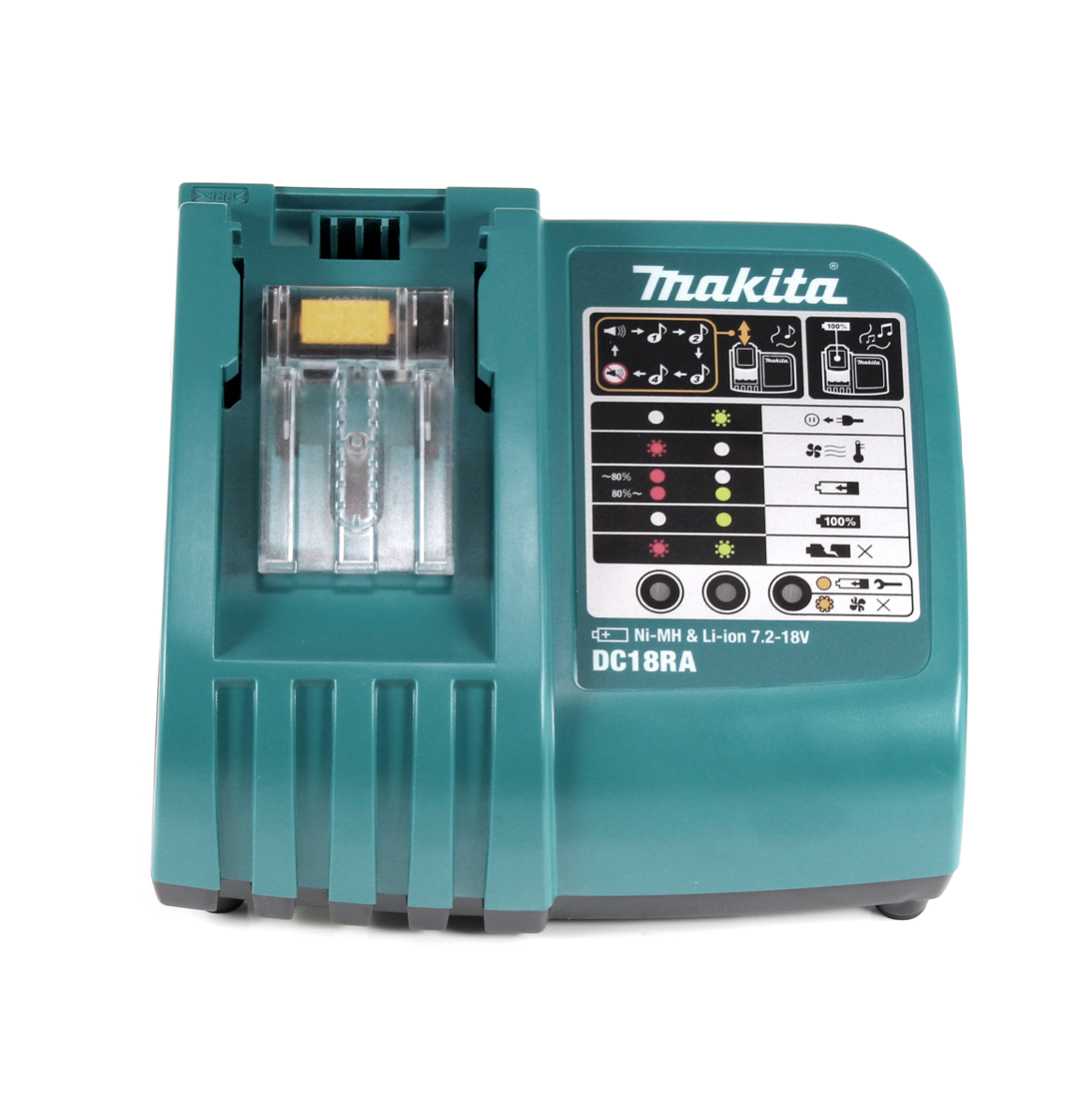 Makita DC 18 RA Ladegerät 7,2 - 18 V für Ni-MH und Li-Ion - Toolbrothers