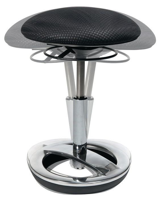 Topstar Hocker ( 9103482820 ) mit Standfußring Sitzhöhenverstellung 440-570 mm