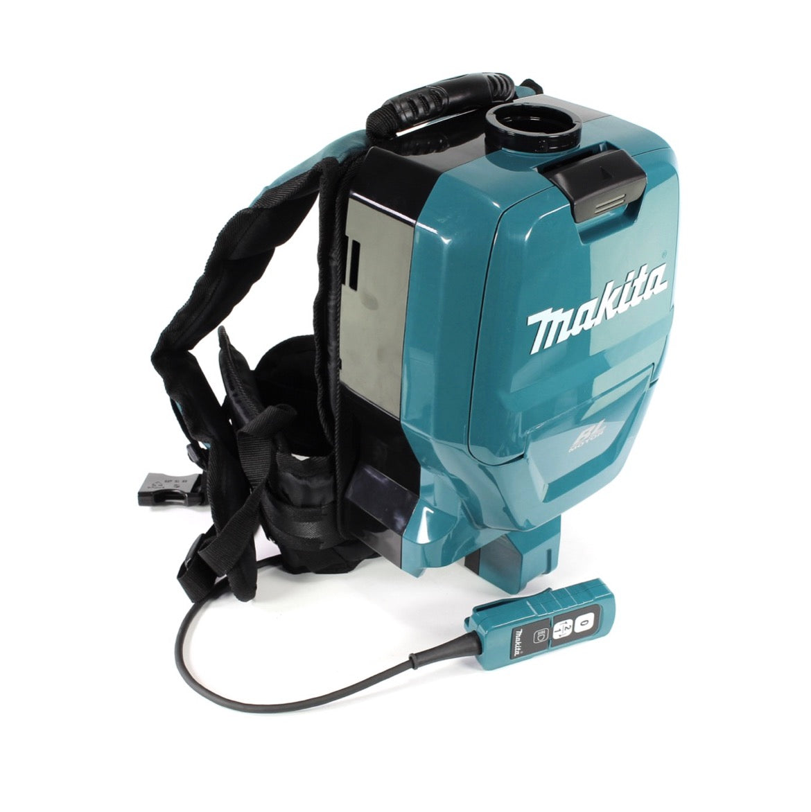 Makita DVC 260 Z 36 V Akku Rucksack Staubsauger (2x 18V) Brushless Solo + Makita Filtersack 2l 10 Stück - ohne Akku und Ladegerät - Toolbrothers