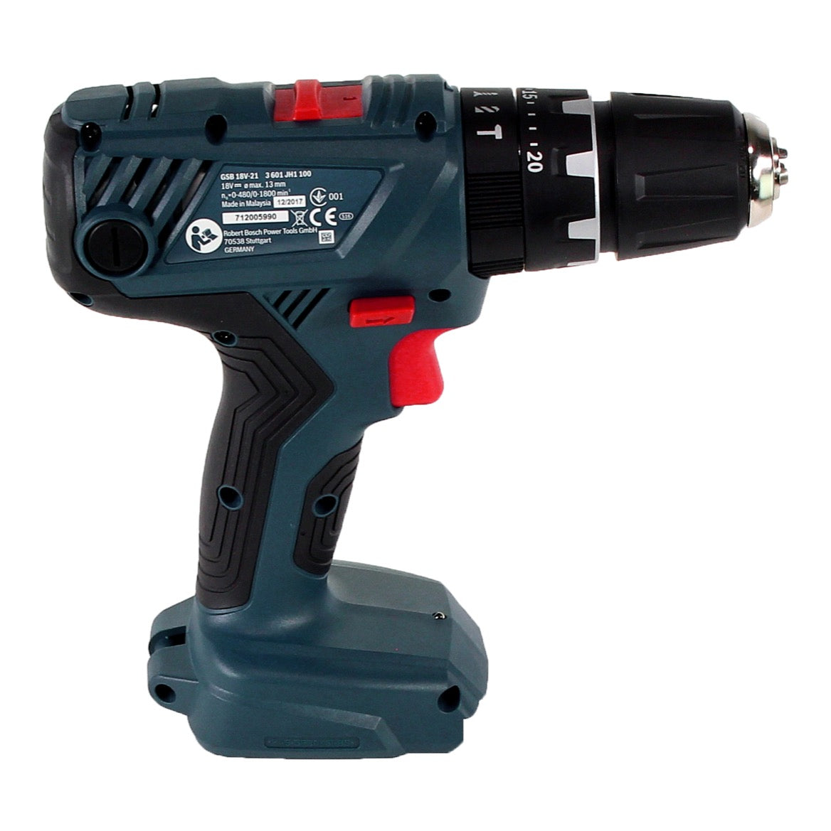 Bosch Professional GSB 18V-21 Akku Schlagbohrschrauber 18V 55Nm + 44-tlg. Bit- und Bohrer-Set - ohne Akku, ohne Ladegerät - Toolbrothers