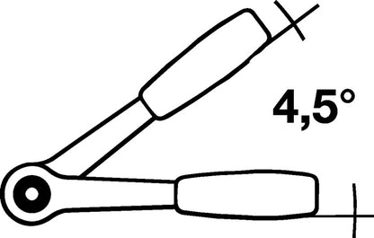 Stahlwille Steckschlüsselsatz 40/16/3QR SCi ( 4000826283 ) 19-teilig 1/4 ″ Anzahl Zähne 80 6-Kant